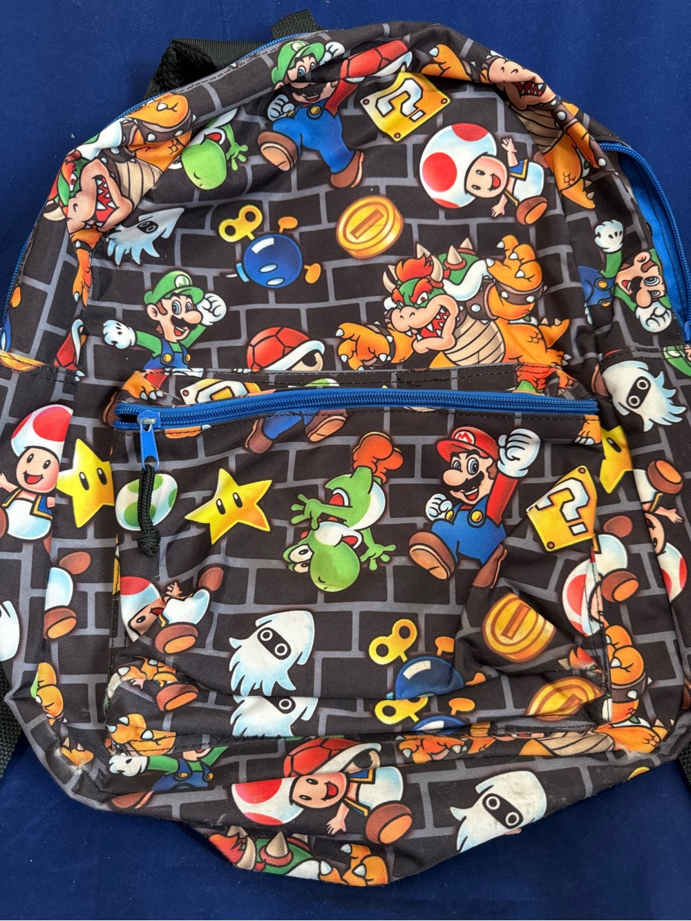 Nintendo Super Mario Bros. Backpack Bookbag 2018 17"